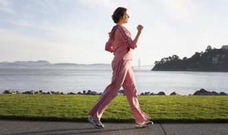 Woman Power Walking