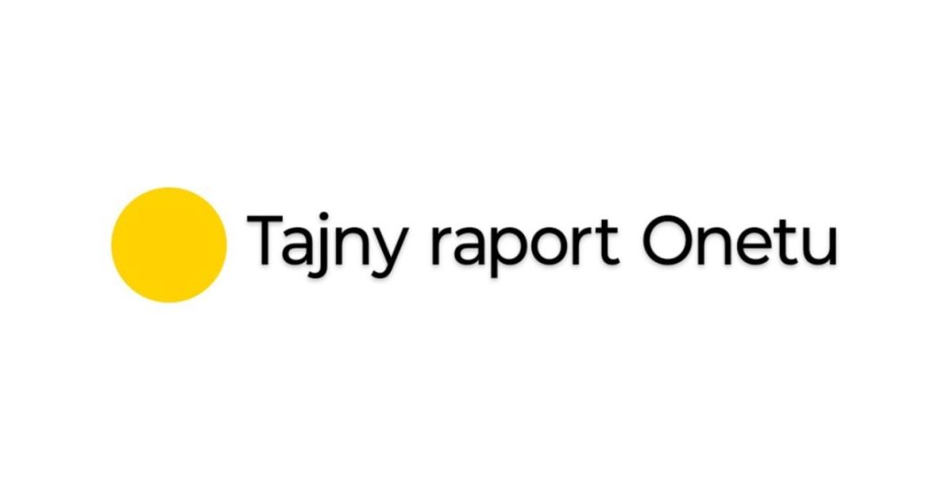 Onet, wewnętrzny raport PiS, tajny raport PiS