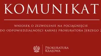 Polowanie na prokuratora? Wniosek PK o uchylenie immunitetu Jerzego Z. budzi poważne wątpliwości