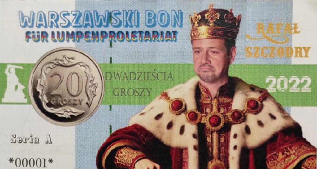 Piątka Trzaskowskiego – 20 groszy dla potrzebujących i fekalia w Wiśle