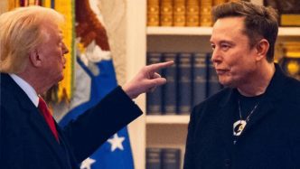 Spór Muska z Trumpem