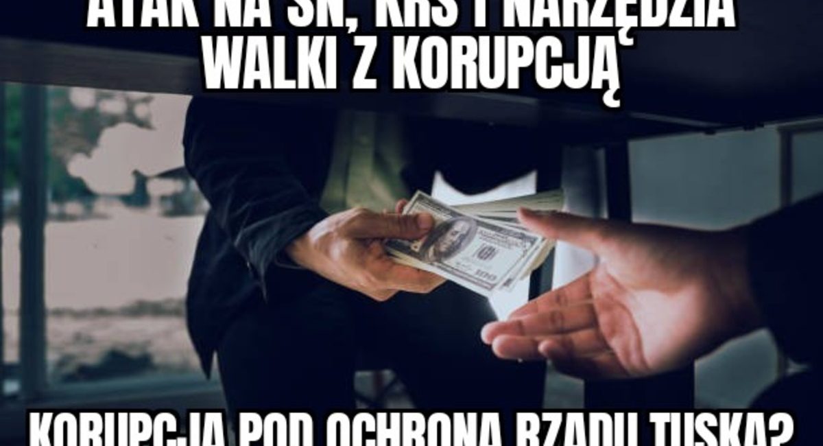 Korupcja pod ochroną – państwo prawa w ruinie